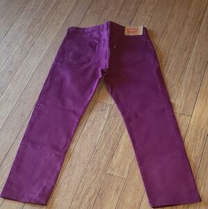 Levi's Burgundy Jeans